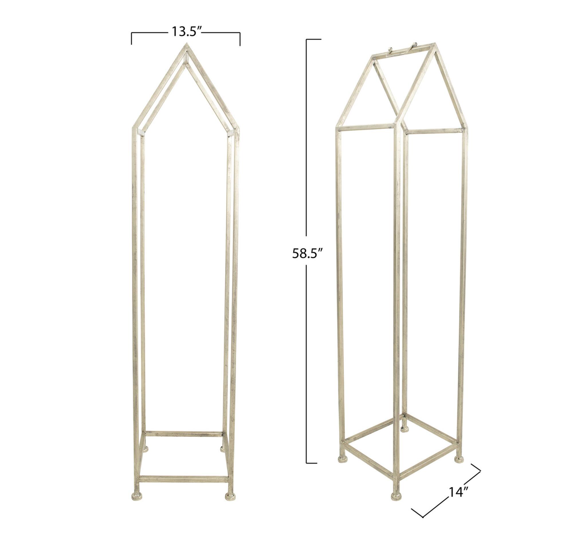 Hello Honey® 55.8" Metal Firewood Rack